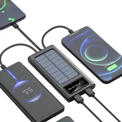 Акумулятор переносний для телефону 20000mAh | Портативний зарядний пристрій VS-516 Повербанк заряджання 318230 фото