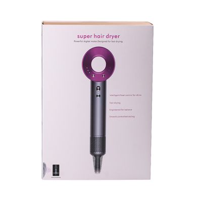 Стайлер 5в1 фен для волос профессиональный фен с диффузором для кудрявых волос Фиолетовый PH770V фото
