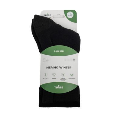 Шкарпетки Tribe Merino Winter T-KB-0011-black, 38-40 T-KB-0011-black-38-40 фото
