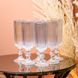 Келихи під шампанське високi келихи рифлені з товстого скла 6 штук Rainbow HP7116RB фото 1