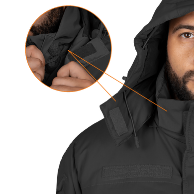 Зимняя куртка Patrol System 3.0 Nylon Taslan Черная (7273), M 7273-M фото