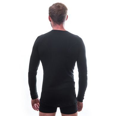 Термофутболка чоловіча Sensor Merino DF LS black 15100021, SM11M-black-S SM11M-black-S фото