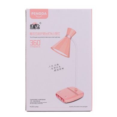 Настольная лампа на аккумуляторе 3.2 Вт, светильник настольный Розовый DM5062P фото