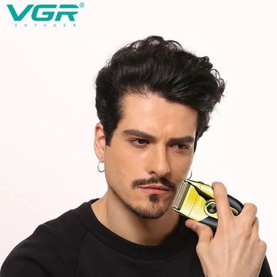 Професійна електробритва VGR V-383 Finale Shaver з підставкою ws86217 фото
