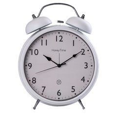 Годинник будильник на батарейці АА настільний годинник з будильником 20,5 см HP220W фото