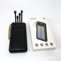 Power Bank Solar Smart 1015 зарядное устройство на солнечной батарее 20000mAh с индикатором AI-885 заряда Черный 467561 фото