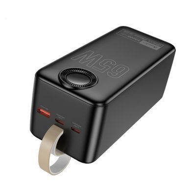 Power Bank Avantis A375 50000mAh (USB/2USB-C/65W)- чорний (900166) 900166 фото