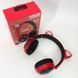 Бездротові навушники ST77 LED з котячими вушками, що світяться. Колір: червоний ws38716-1 фото 11