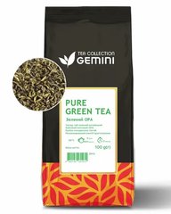 Чай листовий Gemini Pure Green Tea Зелений чай 100г 0365 фото