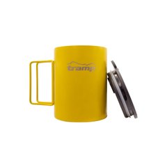 Термокружка Tramp со складными ручками и поилкой 400мл горчичная, UTRC-137-mustard UTRC-137-mustard фото