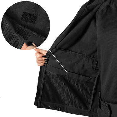 Женская куртка Stalker SoftShell Черная (7442), XXXXL 7442-XXXXL фото