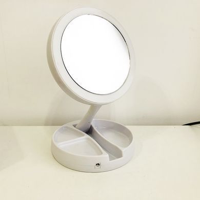 Портативное зеркало для макияжа My Fold Away Mirror, Зеркало с светодиодом, YF-448 Зеркало макияжное 5830 фото