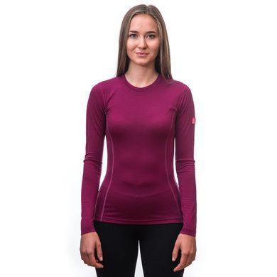Термофутболка жіноча Sensor Merino Active LS lilla 12110027, SW11MA-lilla-S SW11MA-lilla-S фото