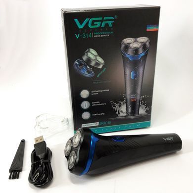Бритвы для бритья VGR V-314, Мужской набор для стрижки волос аккумуляторный, YI-244 Профессиональное бритье 480218 фото
