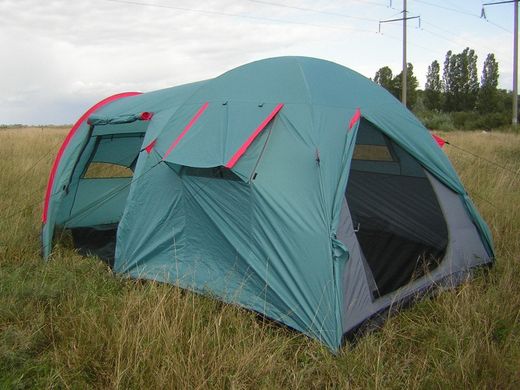 Высокая палатка для кемпинга с большим тамбуром 4 местная Anaconda Totem ,TRT-078 TRT-078 фото