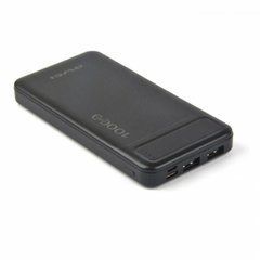 Power Bank Awei P5K 10000 mah Портативное зарядное УМБ AI-975 2xUSB черный 137073 фото