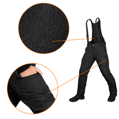 Зимние штаны Patrol Nylon Taslan Черные (7357), L 7357-L фото