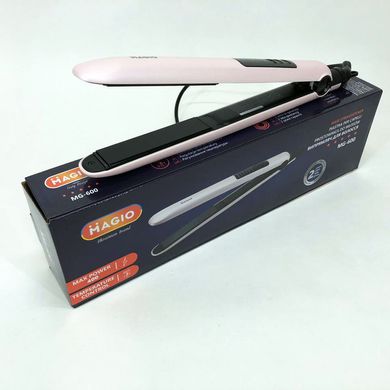Щипці випрямляч для волосся MAGIO MG-600 (40Вт/кераміка), праска для волосся з терморегулятором 7152(42-45) фото