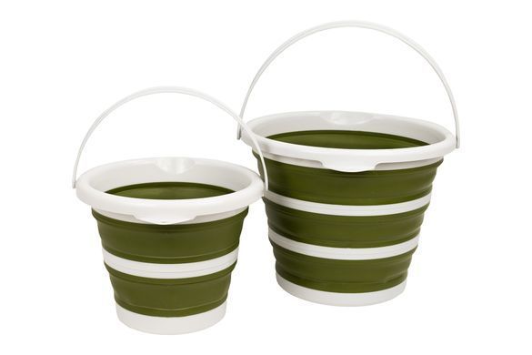 Відро Tribe Water Bucket 5 л силіконове T-FJ-0047, olive T-FJ-0047-olive фото