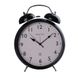 Годинник будильник на батарейці АА настільний годинник з будильником 20,5 см Чорний HP220B фото 1