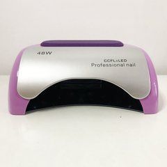 Гібридна лампа для нігтів Beauty Nail CCFL + LED 48W K18. YJ-896 Колір фіолетовий 12537 фото