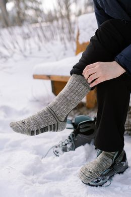Шкарпетки Tribe Winter Hemp T-KB-0014-melange, 39-42 T-KB-0014-melange-39-42 фото