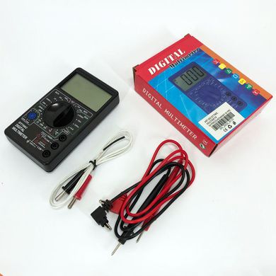 Мультиметр тестер цифровой DT 700C со звуком и термометром, мультиметр для автомобиля, для дома ws43629 фото