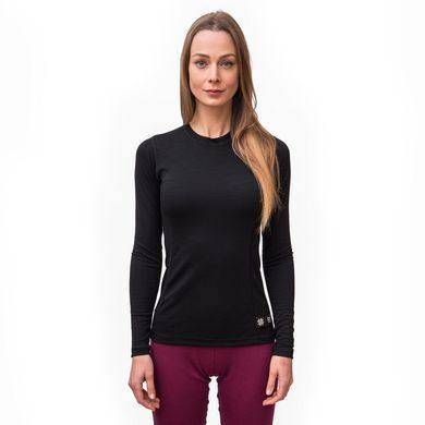 Термофутболка жіноча Sensor Merino DF LS black 15100029, SW11M-black-S SW11M-black-S фото