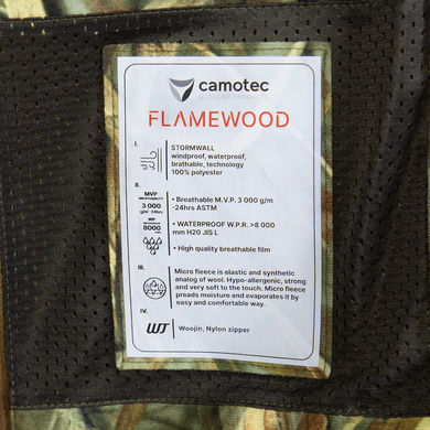 Мисливська куртка Rubicon StormWall Cane (7472), S 7472-S фото