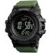 Часы наручные мужские SKMEI 1356AG ARMY GREEN, армейские часы противоударные. Цвет: зеленый ws52675 фото 1