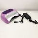 Гібридна лампа для нігтів Beauty Nail CCFL + LED 48W K18. YJ-896 Колір фіолетовий 12537 фото 2
