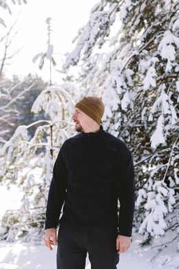 Кофта флісова Tribe Fleece Jacket Half Zip T-KJ-0012-black, 58 T-KJ-0012-black-58 фото