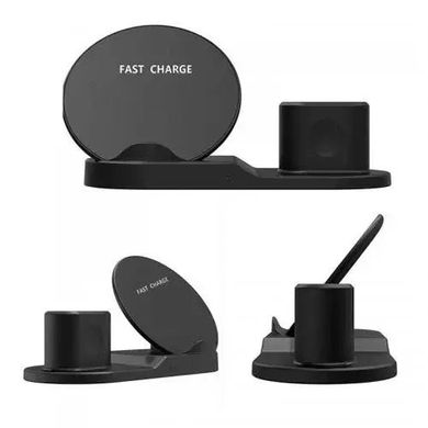 Док-станция зарядная станция Wireless fast charger 3 XO-919 в 1 ws57657 фото