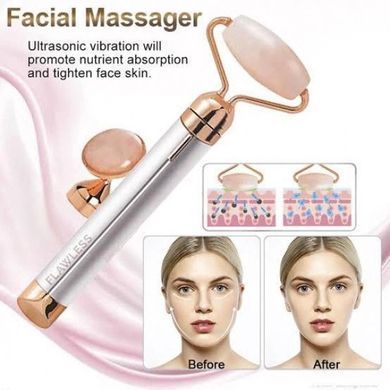 Масажер ролик електричний Facial Roller Massager. QJ-434 Колір: білий 241226 фото