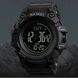 Годинник наручний чоловічий SKMEI 1356BK BLACK, фірмовий спортивний годинник. Колір: чорний ws52675-1 фото 4
