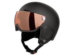 Горнолыжный шлем черный с визиром Crivit S-M (56-59 см)  337548-2001-bl фото