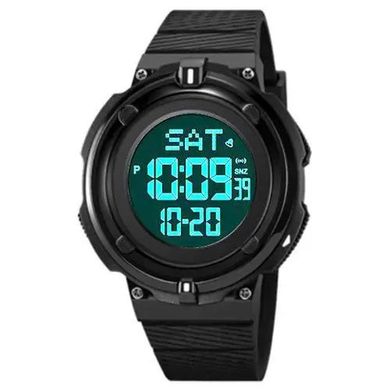Годинник наручний чоловічий SKMEI 2010BKWT BLACK-WHITE, годинник армійський скмей, годинник спортивний. Колір: чорний ws61115 фото