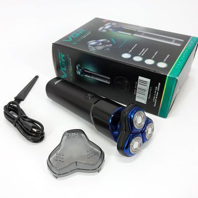 Тример для стрижки бороди акумуляторний DW-431 VGR V-325 480225 фото