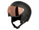 Горнолыжный шлем черный с визиром Crivit S-M (56-59 см)  337548-2001-bl фото 1