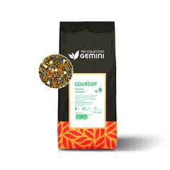 Чай Gemini листовий Soursop Саусеп зелений 100 грам 0071 фото