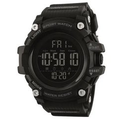 Годинник наручний чоловічий SKMEI 1384BK BLACK, водонепроникний чоловічий годинник. Колір: чорний ws97736-1 фото