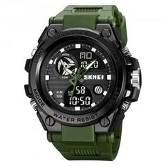 Годинник наручний чоловічий SKMEI 2031AG ARMY GREEN, годинник тактичний протиударний. Колір: зелений ws71657 фото