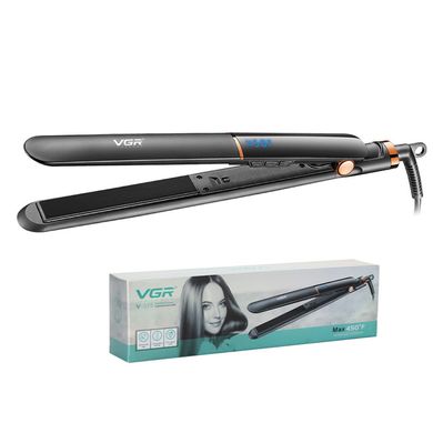 Утюжок для волос керамический с ЖК дисплеем, стайлер для выравнивания волос и завивки V515B фото