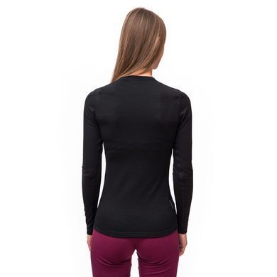 Термофутболка жіноча Sensor Merino DF LS black 15100029, SW11M-black-XL SW11M-black-XL фото