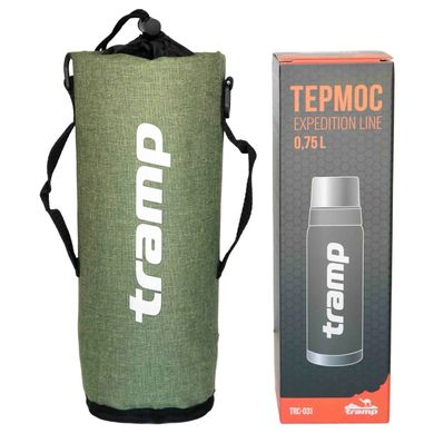 Термочoхол для термоса Tramp 0,75 л оливковый, TRA-288-olive-melange TRA-289-olive-melange фото