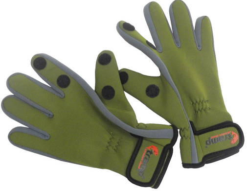 Неопренові рукавички для риболовлі Effort Tramp. Рукавички спінінгіста UTRGB-002-S фото
