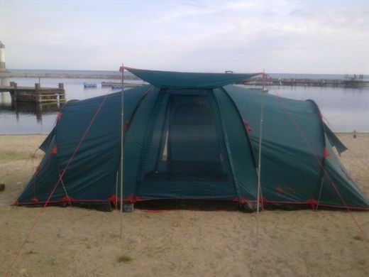 Высокая палатка для кемпинга с большим тамбуром 6 местная Brest v2 Tramp, TRT-083 TRT-083 фото