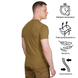 Футболка Modal з принтом Койот (Тризуб Синій) (7270) 7270-XXXL фото 2
