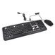 Комплект провідна клавіатура та мишка з LED підсвічуванням UKC HK-3970 ws23414 фото 13