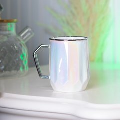 Чашка керамічна Glaze 450мл у дзеркальній глазурі чашки для кави Жовтий HPCYM0885Y фото